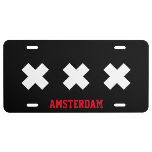 Amsterdam License Plate