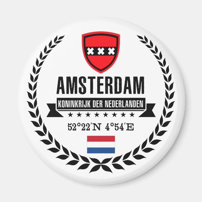 Amsterdam Magnet (Front)