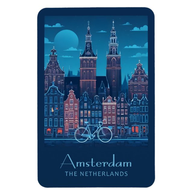 Amsterdam Magnet (Vertical)