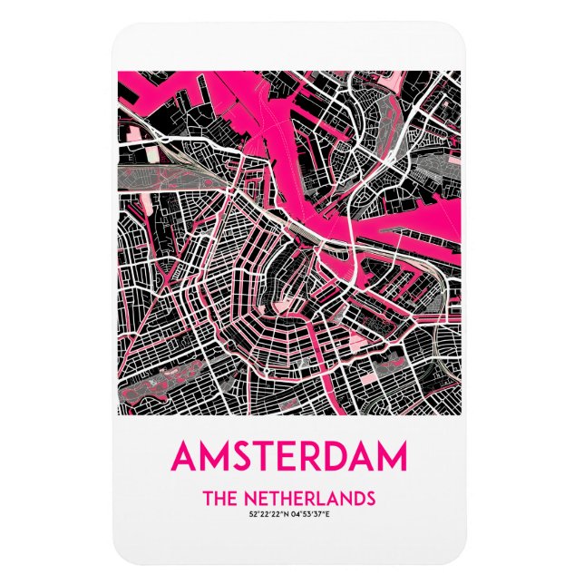 AMSTERDAM MEMORY MAGNET (Vertical)