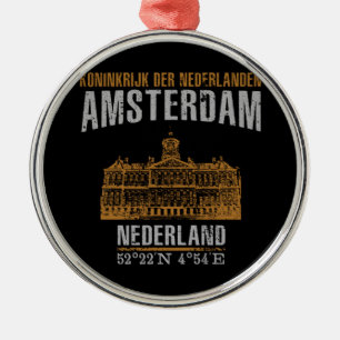 Amsterdam Metal Ornament