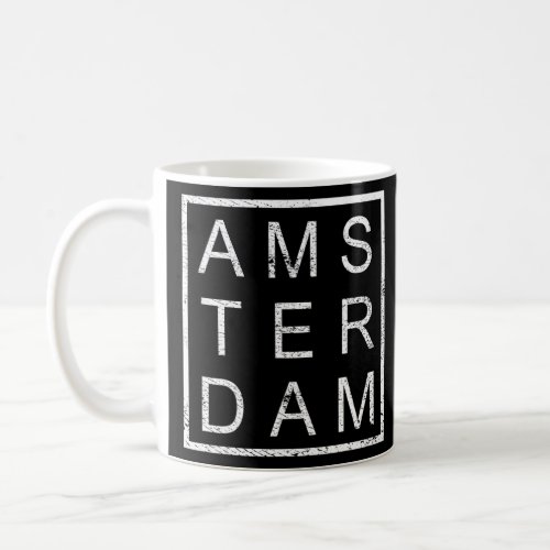 Amsterdam Nederland Dutch Pride Holland Travel Ams Coffee Mug