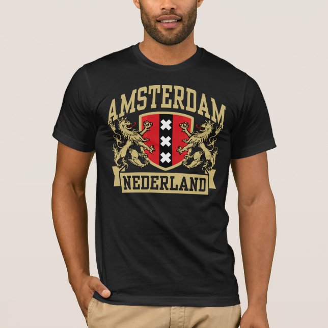 Amsterdam Nederland T-Shirt (Front)