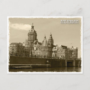 Amsterdam, Netherland Postcard