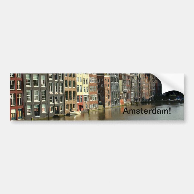 Amsterdam, Netherlands Bumper Sticker (Front)