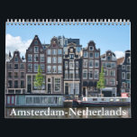 Amsterdam-Netherlands Calendar<br><div class="desc">A Calendar with 12 different pictures of Amsterdam-Netherlands</div>