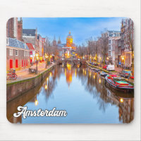 Amsterdam, Netherlands, In The Early Evening