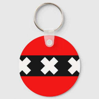 Amsterdam, Netherlands Keychain