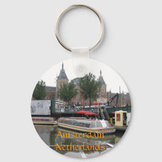 Amsterdam, Netherlands Keychain