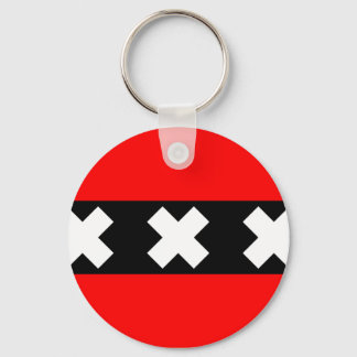 Amsterdam, Netherlands Keychain