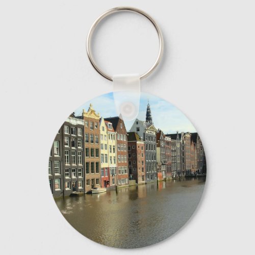 Amsterdam Netherlands Keychain