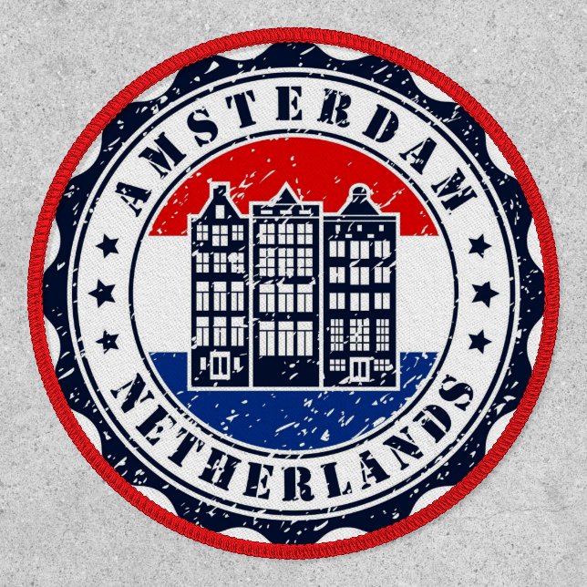 Amsterdam Netherlands Patch (Front)