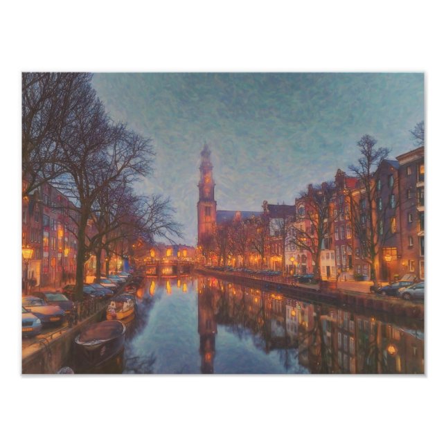Amsterdam Netherlands Photo Print (Front)