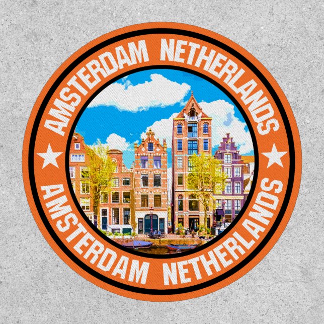 Amsterdam                                          patch (Front)