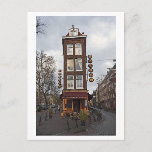 Amsterdam _ Petit Saloon Postcard