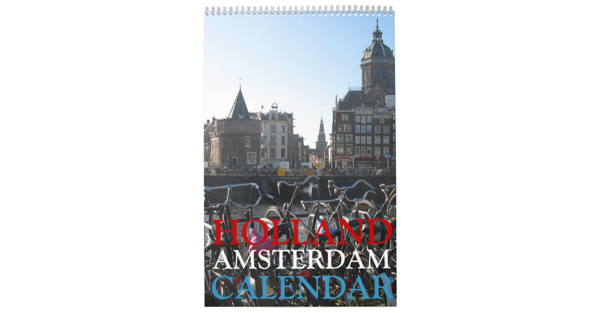 Amsterdam Photo Calendar