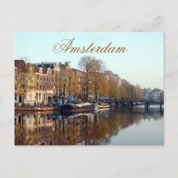 Amsterdam Post Card by TheCardStore at Zazzle