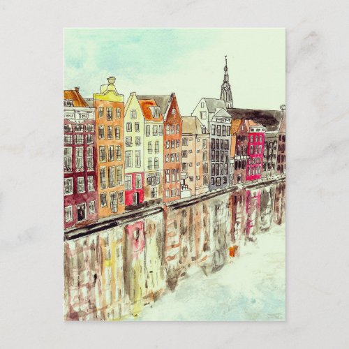 Amsterdam Postcard