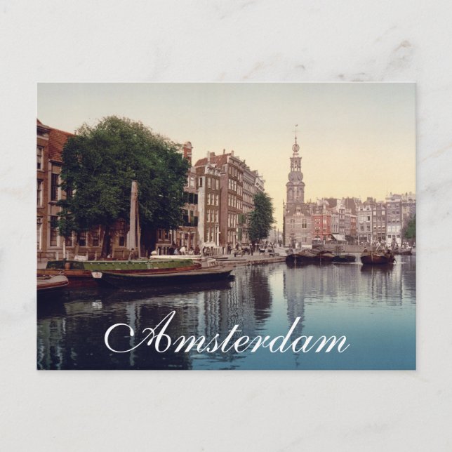 Amsterdam Postcard (Front)