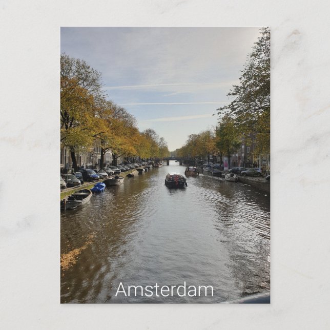 Amsterdam Postcard (Front)