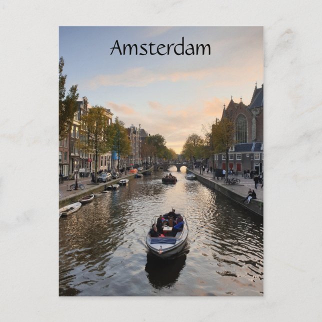 Amsterdam Postcard (Front)