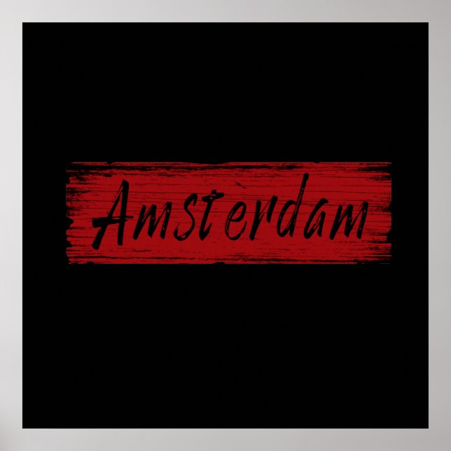 Amsterdam Poster (Front)