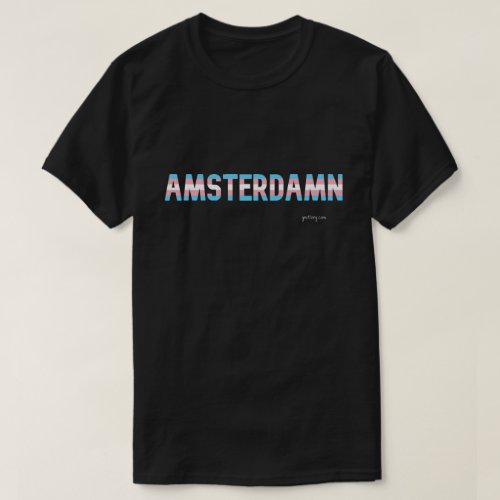 Amsterdam Pride Transgender Flag  T_Shirt