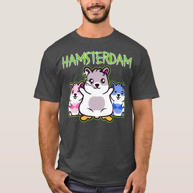 Amsterdam Prostitutes Hamster Hamsterdam Men T-Shirt (Front)