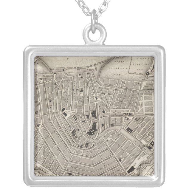 Amsterdam Silver Plated Necklace (Front)