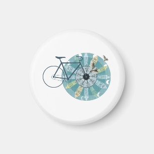 Amsterdam skyline magnet