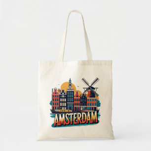 Amsterdam Skyline  Tote Bag