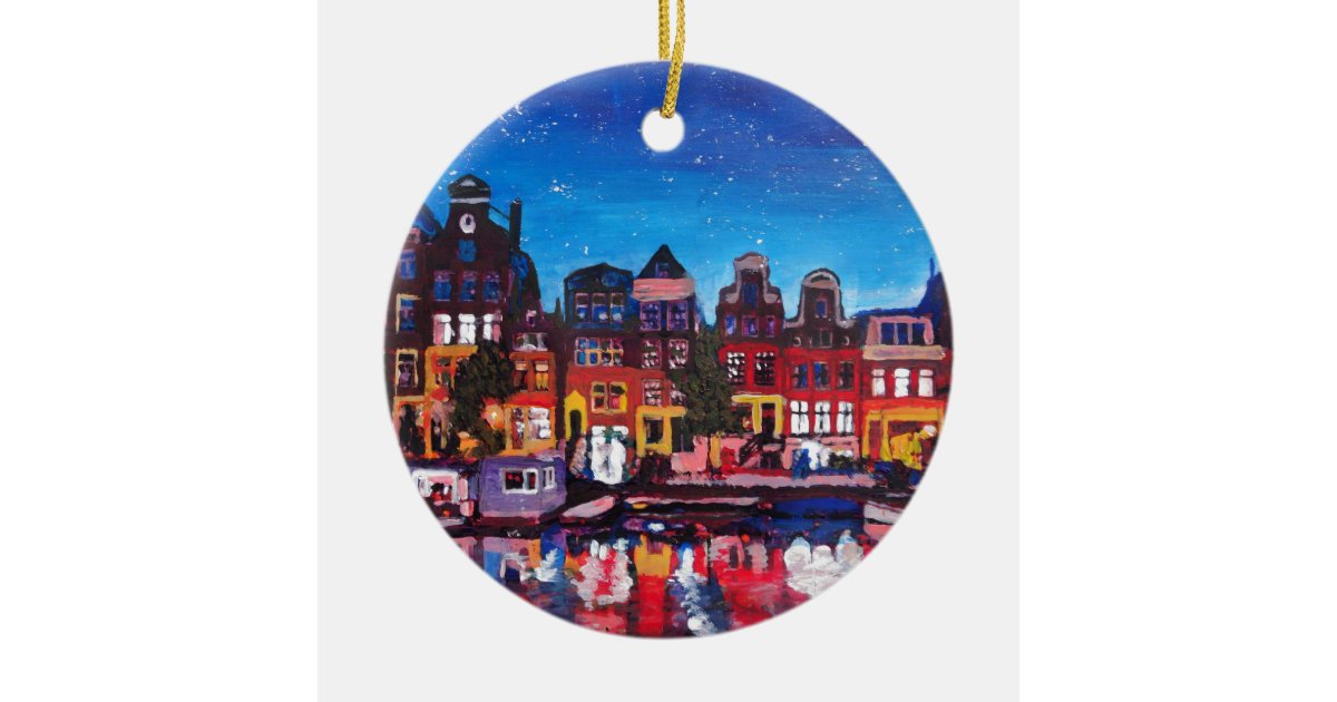 Bekking & Blitz Amsterdam Canal Houses Ornament Set
