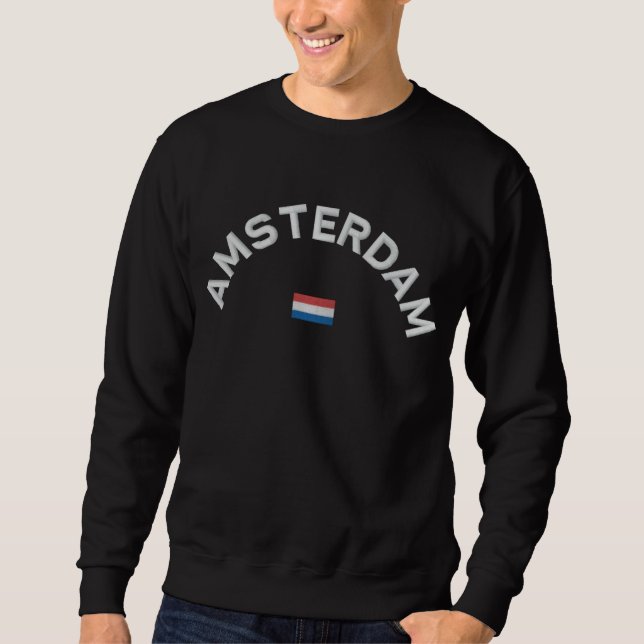 Amsterdam Sweatshirt - Amsterdam Holland (Front)