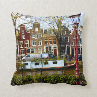 Amsterdam Throw Pillow