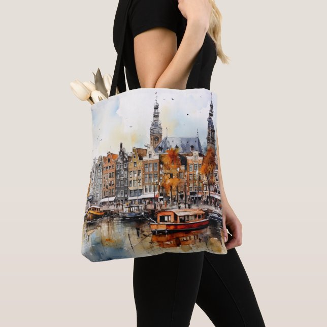 Amsterdam Tote Bag (Close Up)