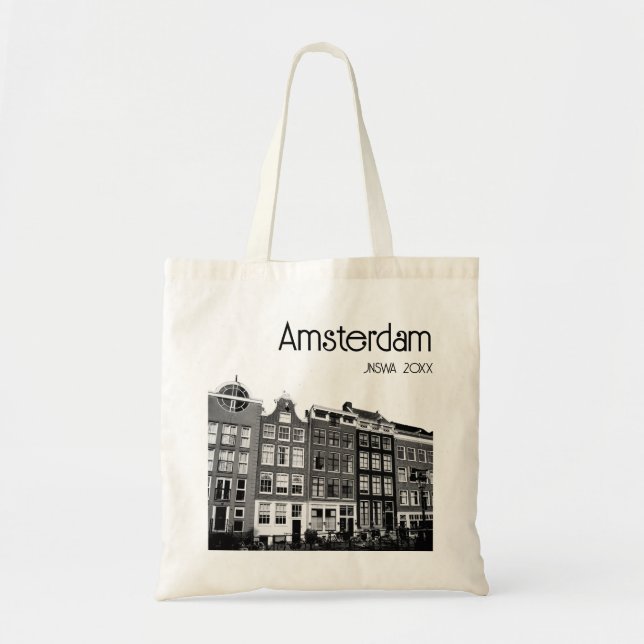 Amsterdam Tote Bag Corporate Event Welcome Bag  (Front)