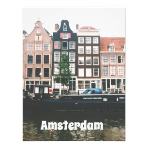 Amsterdam Travel Souvenir Photo Print