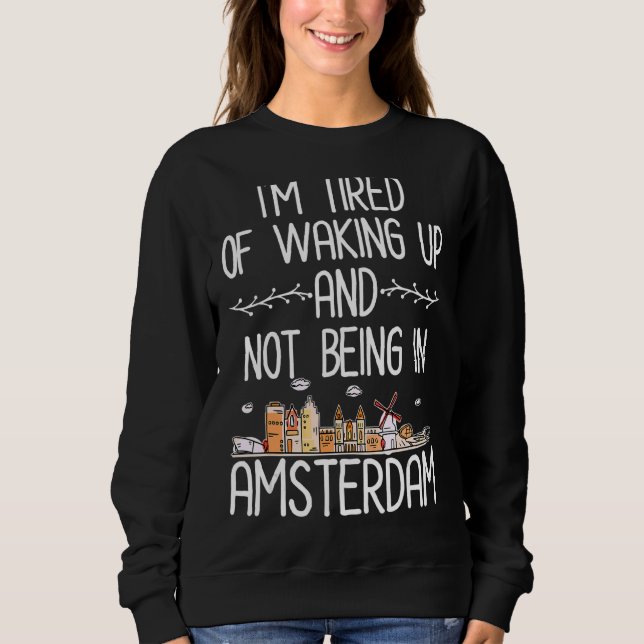 Amsterdam Traveler Sweatshirt (Front)