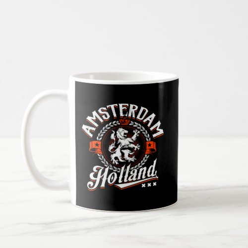 Amsterdam Vintage T_Shirt Dutch Culture Holland So Coffee Mug