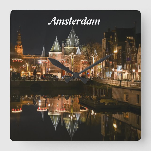 Amsterdam wall clock (Front)