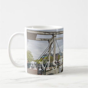 Amsterdam Walter Suskind Bridge view mug