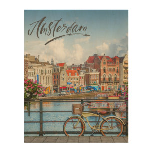 Amsterdam Wood Wall Art