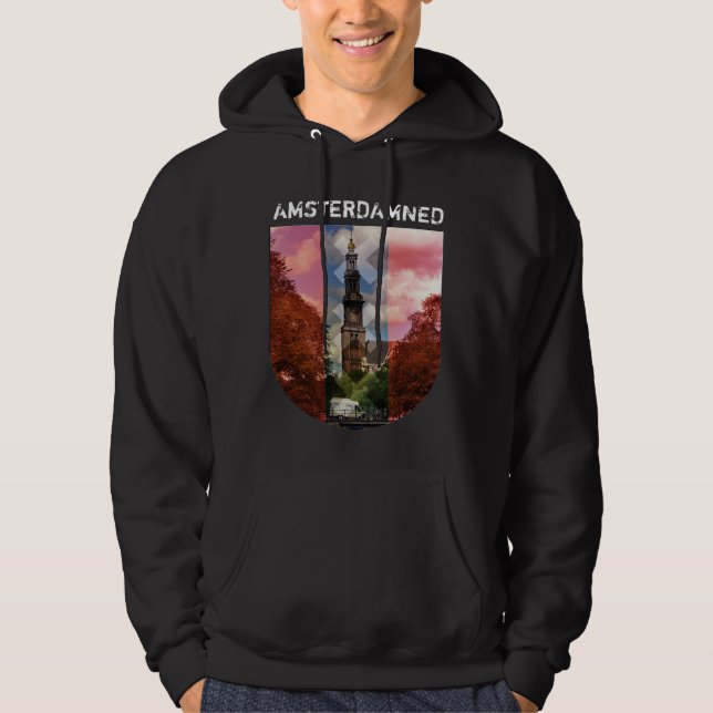 AMSTERDAMNED Westertoren 2 hoodie (Front)