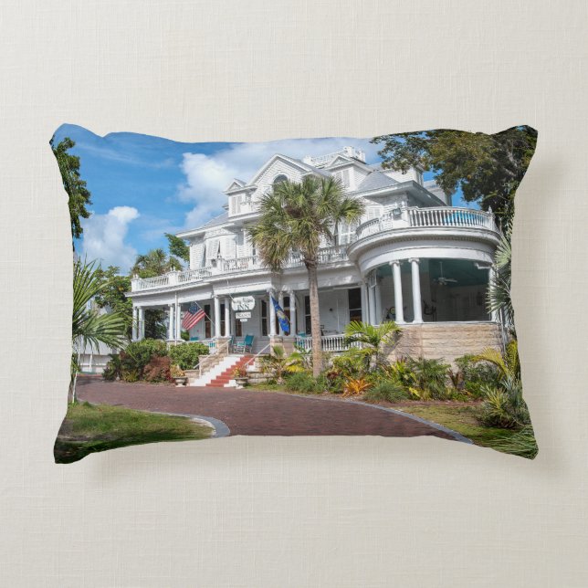 Amsterdam's Curry Mansion Inn Accent Pillow (Front)
