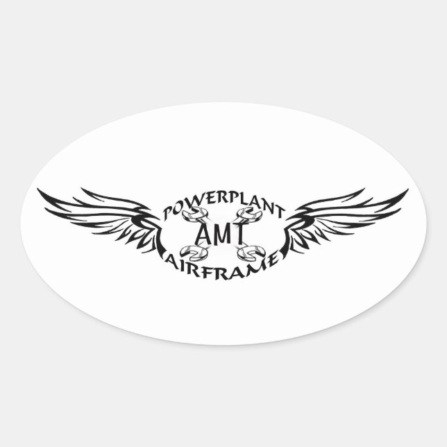 amt oval sticker (Front)