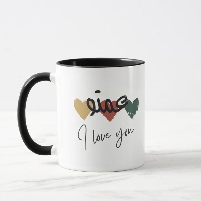 "Amto I Love You" Arab Aunt Coffee Mug (Left)