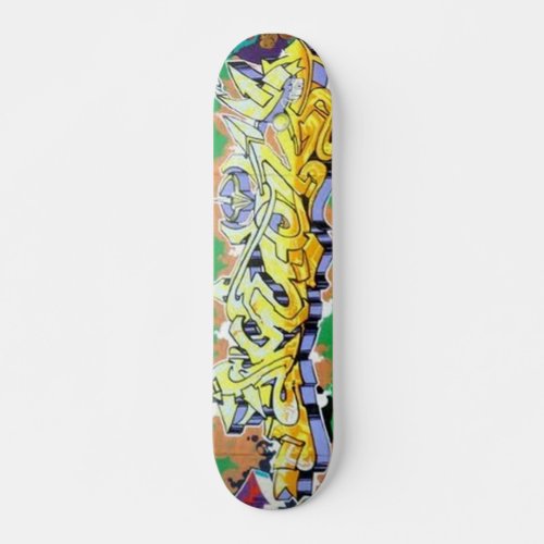 Amuck Abstract Graffiti Wall Skateboards