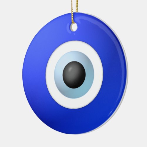 Amulet to Ward off the Evil Eye Ceramic Ornament