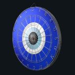 Amulet to Ward off the Evil Eye Dart Board<br><div class="desc">Protect against evil and bad luck with One single Colbalt blue Evil Eye charm design The evil eye is able to cause injury or bad luck for the person at whom it is directed for reasons of envy or dislike. Ward off evil with this lucky charm design bad eye, evil...</div>
