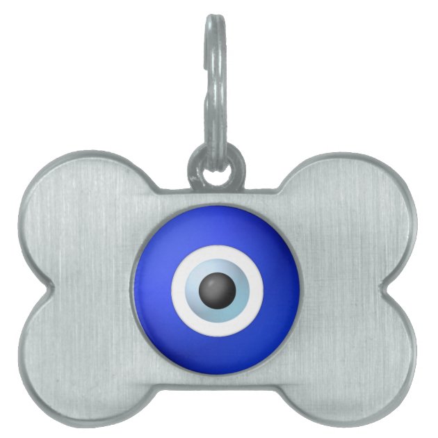Amulet to Ward off the Evil Eye Pet ID Tag Zazzle